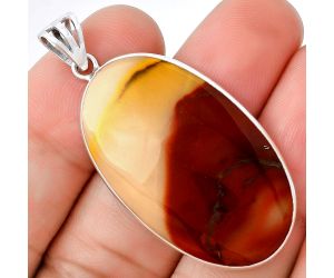 Natural Red Mookaite Pendant SDP128765 P-1001, 22x37 mm