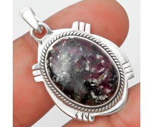 Natural Russian Eudialyte Pendant SDP129012 P-1463, 15x20 mm