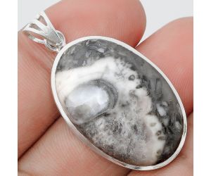 Natural Mexican Cabbing Fossil Pendant SDP129558 P-1002, 20x29 mm