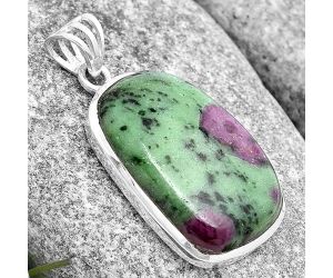 Natural Ruby Zoisite - Africa Pendant SDP129598 P-1002, 17x26 mm