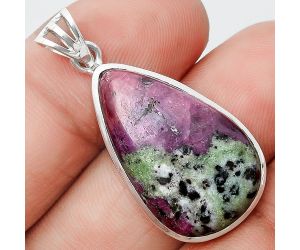 Natural Ruby Zoisite - Africa Pendant SDP129618 P-1002, 16x27 mm
