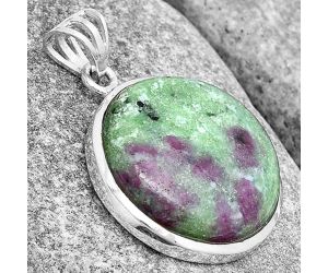 Natural Ruby Zoisite - Africa Pendant SDP129635 P-1002, 21x21 mm