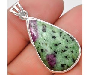 Natural Ruby Zoisite - Africa Pendant SDP129699 P-1050, 17x27 mm
