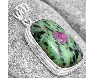 Natural Ruby Zoisite - Africa Pendant SDP129710 P-1050, 15x24 mm