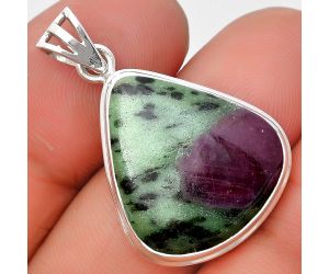 Natural Ruby Zoisite - Africa Pendant SDP129744 P-1050, 19x21 mm