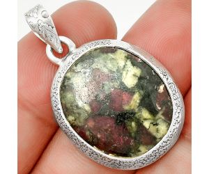Natural Russian Eudialyte Pendant SDP131696 P-1538, 18x21 mm