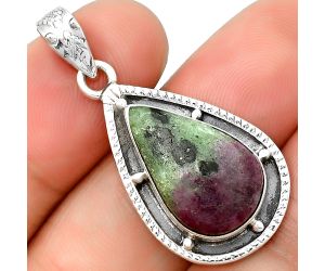Natural Ruby Zoisite - Africa Pendant SDP132662 P-1495, 12x19 mm