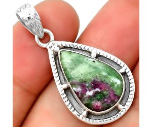 Natural Ruby Zoisite - Africa Pendant SDP132667 P-1495, 12x19 mm