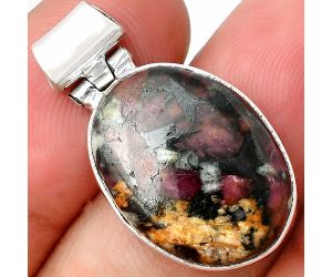 Russian Eudialyte Pendant SDP137144, 15x20 mm
