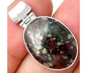 Russian Eudialyte Pendant SDP137152, 15x20 mm