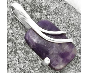 Purple Lepidolite Pendant SDP137218, 13x20 mm