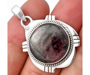 Russian Eudialyte Pendant SDP140645 P-1463, 18x18 mm