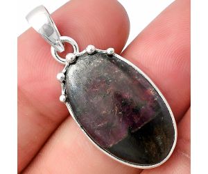 Russian Eudialyte Pendant SDP140677 P-1349, 15x24 mm