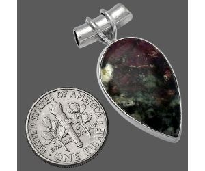 Russian Eudialyte Pendant SDP142828 P-1304, 15x24 mm