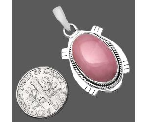 Pink Opal Pendant SDP144071 P-1463, 12x19 mm