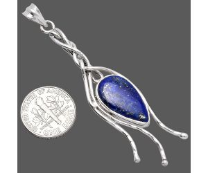 Lapis Lazuli Pendant SDP146235 P-1728, 10x19 mm