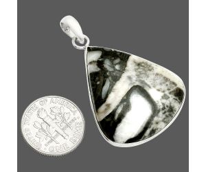 Mexican Cabbing Fossil Pendant SDP150469 P-1001, 27x31 mm