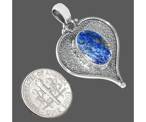 Heart - Lapis Lazuli Pendant SDP151331 P-1503, 10x14 mm