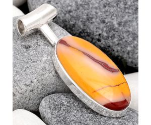 Natural Red Mookaite Pendant SDP68212 P-1632, 13x25 mm
