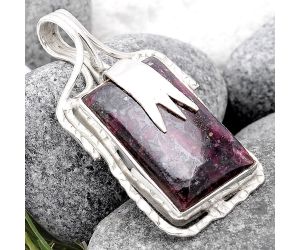Natural Russian Eudialyte Pendant SDP69054 P-1642, 15x23 mm