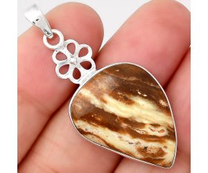 Natural Candy Opal Pendant SDP74690 P-1634, 19x25 mm