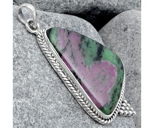 Natural Ruby Zoisite - Africa Pendant SDP78934 P-1068, 20x34 mm