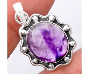 Super 23 Amethyst Mineral From Auralite 23 Pendant SDP79553 P-1480, 14x16 mm