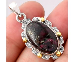 Natural Russian Eudialyte Pendant SDP80540 P-1485, 12x19 mm