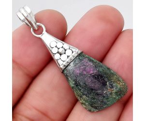 Natural Ruby Zoisite - Africa Pendant SDP86170 P-1139, 16x26 mm