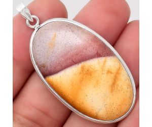 Natural Red Mookaite Pendant SDP90366 P-1001, 22x38 mm