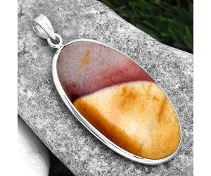 Natural Red Mookaite Pendant SDP90366 P-1001, 22x38 mm