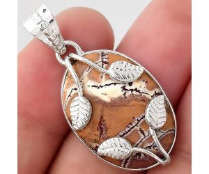 Leaves - Natural Sonora Dendritic Pendant SDP90988 P-1440, 18x25 mm