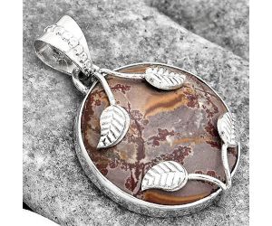 Leaves - Natural Sonora Dendritic Pendant SDP90995 P-1440, 24x24 mm