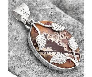 Leaves - Natural Sonora Dendritic Pendant SDP91003 P-1440, 18x24 mm