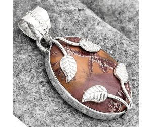 Leaves - Natural Sonora Dendritic Pendant SDP91011 P-1440, 18x25 mm