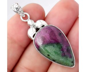 Natural Ruby Zoisite - Africa Pendant SDP96294 P-1694, 16x26 mm