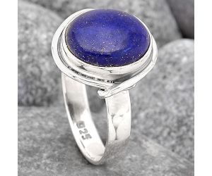 Natural Lapis - Afghanistan Ring size-8 SDR102717 R-1145, 10x12 mm