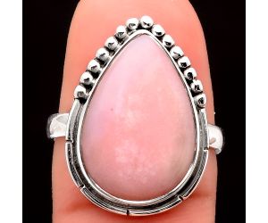 Natural Pink Opal - Australia Ring size-7.5 SDR104754 R-1151, 13x18 mm