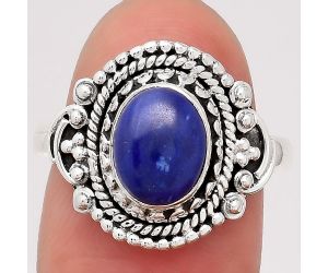 Natural Lapis - Afghanistan Ring size-8 SDR111837 R-1416, 7x9 mm