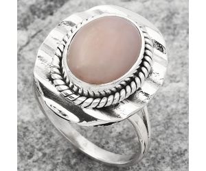 Natural Pink Opal - Australia Ring size-9 SDR114495 R-1212, 10x13 mm