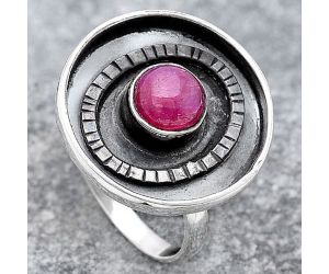Natural Genuine Ruby Ring size-7 SDR116865 R-1080, 7x7 mm
