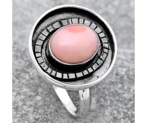 Natural Pink Opal Ring size-9 SDR116867 R-1080, 8x10 mm