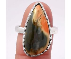 Natural Imperial Jasper - Mexico Ring size-8.5 SDR117542 R-1227, 12x24 mm