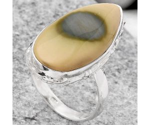 Natural Imperial Jasper - Mexico Ring size-9 SDR118013 R-1171, 13x27 mm