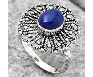 Natural Lapis - Afghanistan Ring size-9 SDR118539 R-1527, 7x9 mm