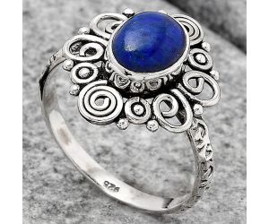 Natural Lapis - Afghanistan Ring size-9.5 SDR118860 R-1560, 7x9 mm