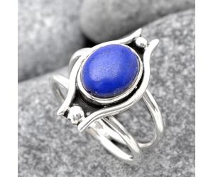 Natural Lapis - Afghanistan Ring size-7 SDR119850 R-1663, 8x10 mm