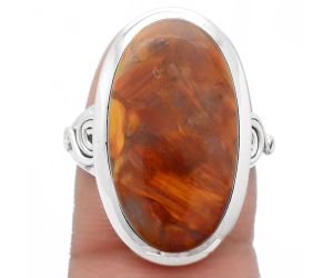 Natural Pietersite - Namibia Ring size-8 SDR120341 R-1062, 13x23 mm