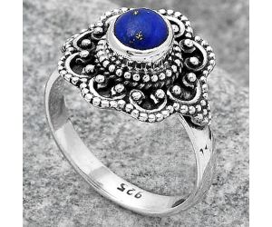 Natural Lapis - Afghanistan Ring size-7 SDR121020 R-1337, 6x6 mm