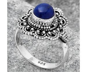 Natural Lapis - Afghanistan Ring size-7 SDR121025 R-1337, 7x7 mm